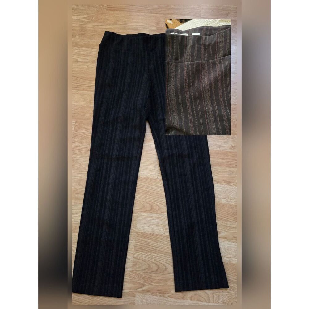 Lena Gabrielle Stretch Straight Ponte Pants Sz 6